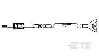 LGH-1L CRT LEAD W/RESISTOR-849653-1