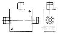 LGH T CONNECTOR-850554-1