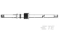 LGH-1L SGL. MOLDED END LEAD.-861192-2