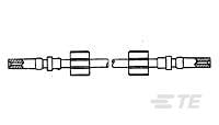 LGH-1 DBL MOLDED END LEAD-1-862550-4