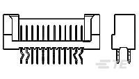 1.25 AF TAB ASSY 14P TOP ENTRY-1-917361-4