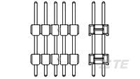 2X10P MOD2 STIFTLEI-1-966530-0