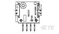 4pos MQS .63 header 90deg SMD-967688-1