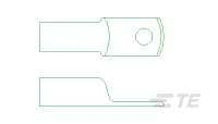 TERMINAL, COPALUM, SLD, 4, 1/4-M6 STUD-135148-2