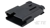 REC, 12P, BLK, BUSBAR 2X6, GOLD, B-DT04-12PB-P027
