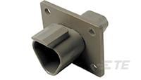 REC, 3P, GRY, N, FLANGE-DT04-3P-L012