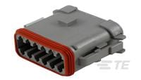 PLG, 12P, GRY, N, SEAL RET,ENH KEY,CAP,A-DT06-12SA-EP06