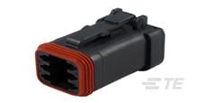 Details about   5 Sets 6 Pin With Lock And Metal Terminal Deutsch DT06-6S Mating Auto Connection 