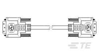 DVI-D TO DVI-D SINGLE LINK, 1M-1653927-1