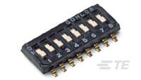 GDHL08STR=8 POS DIP SWITCH, LP SMT-T&R-1977103-8