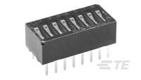 GDR06S04= 6 POS SMT ROCKER DIP-1825286-6