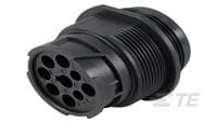 REC, 9P, BLK, N, PANEL, J1939, TYPE 1-HD10-9-1939P-B022