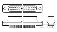 25 RCPT SP/AP SCRLK-745078-5