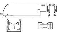 CLAMP, CABLE, ADJUSTABLE-552763-1