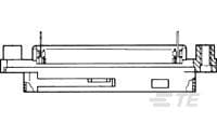 ASSY, PLUG, 64 POS, VERT MTG-5552243-1