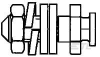 SLIDING LOCK POST KIT,BULK PKG-5206514-3