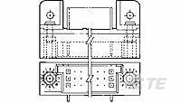 HDI PIN ASSY 3 ROW 90 POS R/A-533288-2