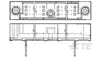 HDI PIN ASSY 3 ROW 330 POS-533294-6