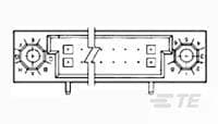 HDI RECP ASSY 2 ROW 150 POS-1-532428-4