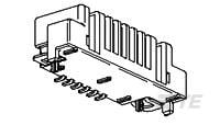 REC ASSEMBLY, SURFACE MOUNT, 6 POS, MDI-5787090-1