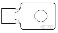 TERM,SOLIS FLAG R 1/0 1/4 NIPL-696694-1