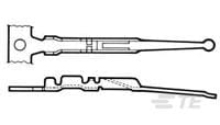 CONT,CR,ACTIVE FOR 22 AWG WIRE-66750-2