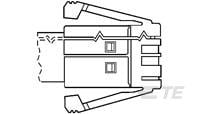 4 SDL FLAT PLUG ASSY-1-520423-1