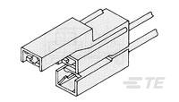 FASTON 187 REC HSG 3 CIR NYLON NAT-520212-3