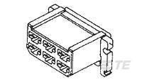 6 WAY FASTIN-ON  HOUSING REC NATURAL-163006