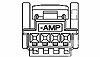 1473672-1 : AMP TH/.025 连接器系统，壳体 | TE Connectivity
