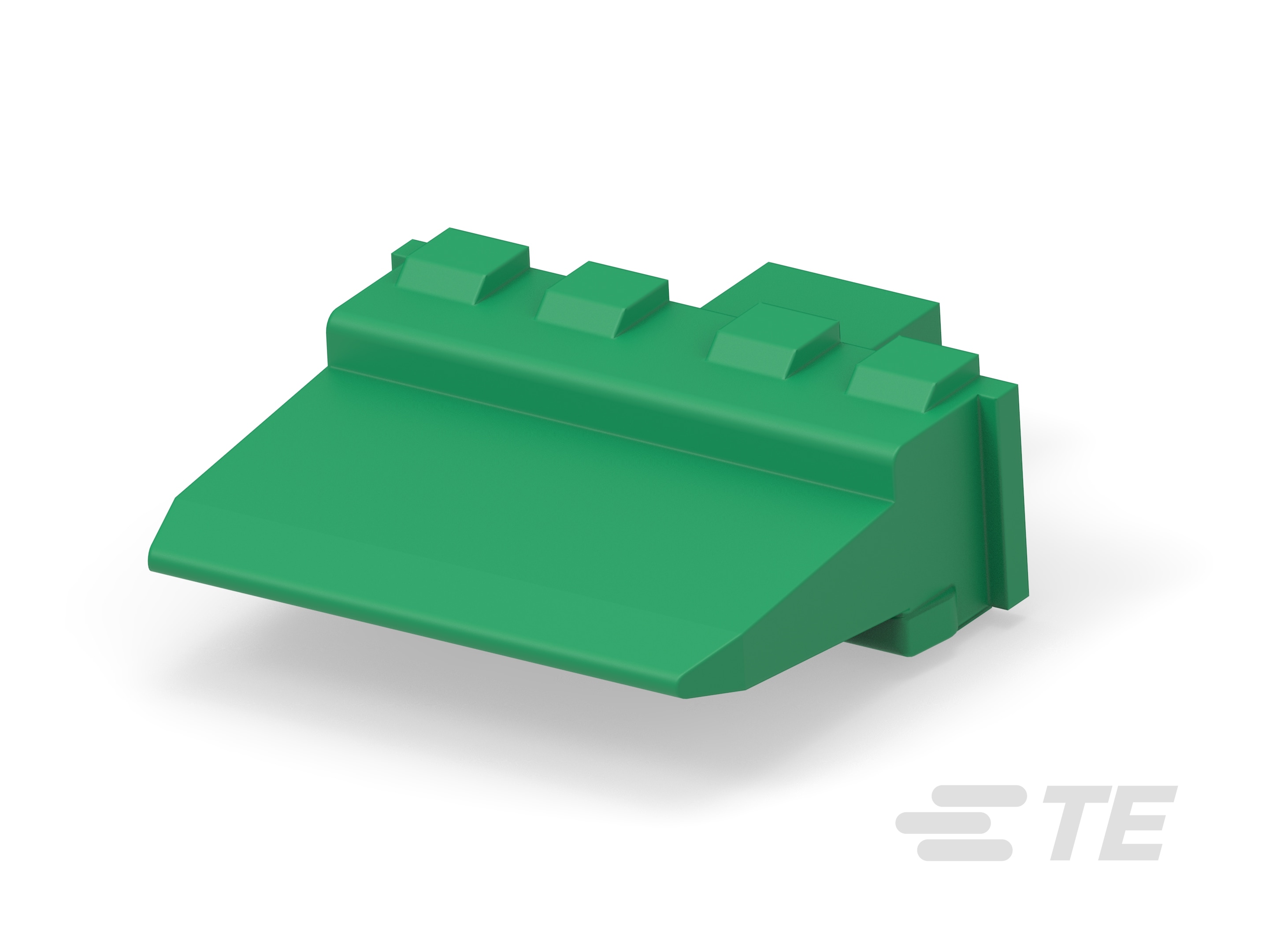 WEDGE LOCK, 8P, REC, GRN, DT-W8P