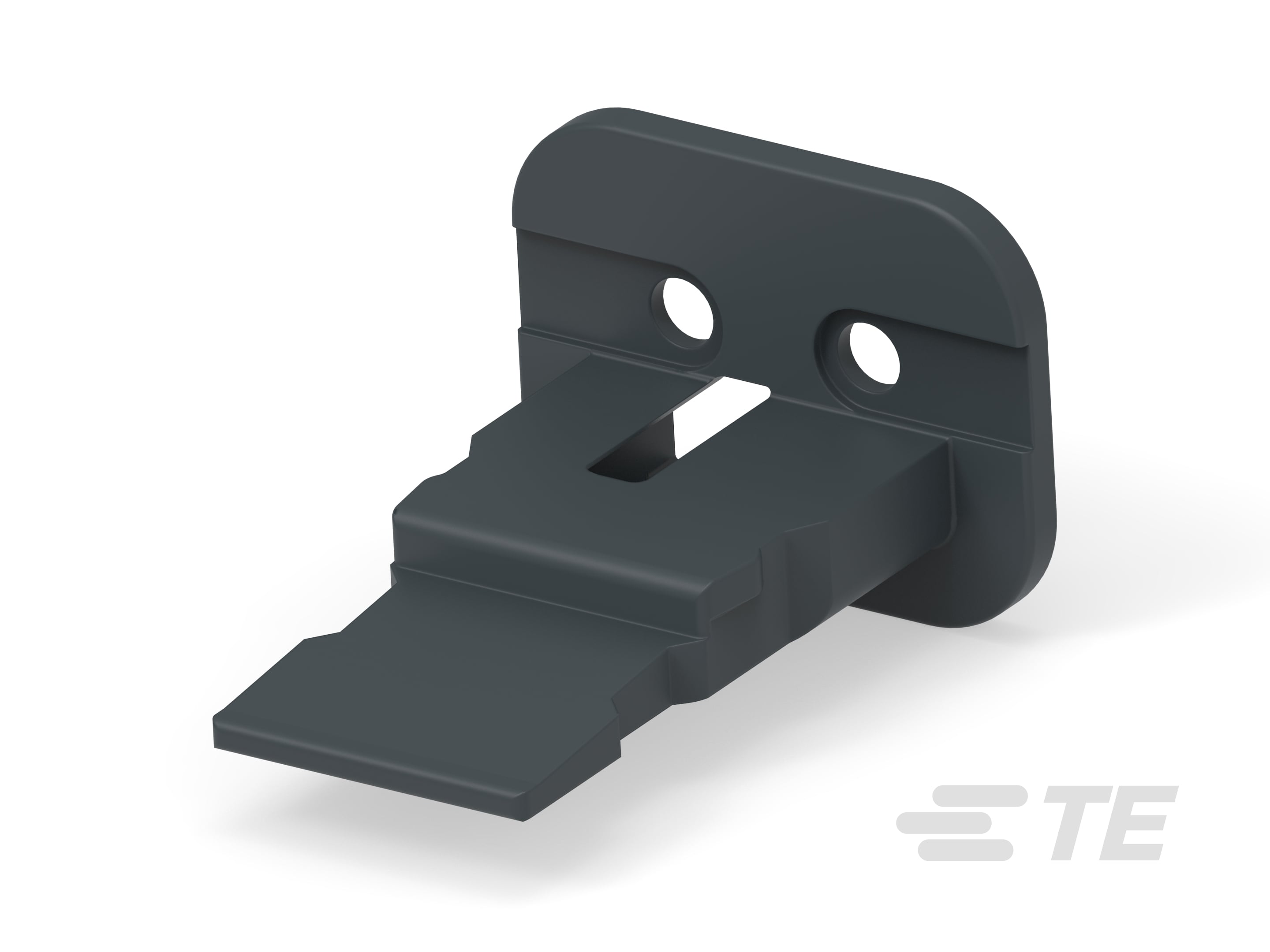 WEDGE LOCK, 2P, PLG, BLK, STD, DT, B-W2SB