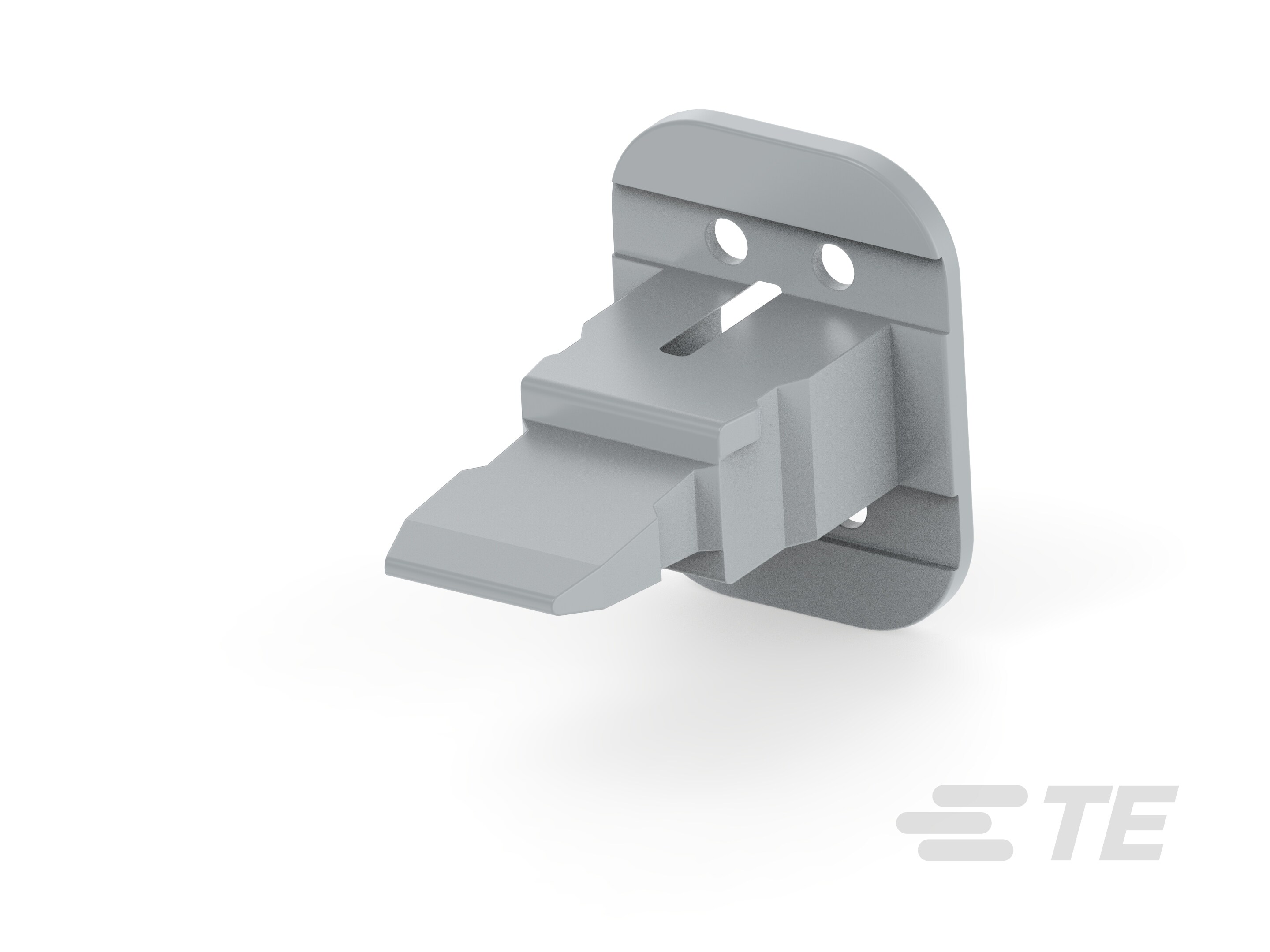 WEDGE LOCK, 4P, PLG, GRY, STD, DT, A-W4SA