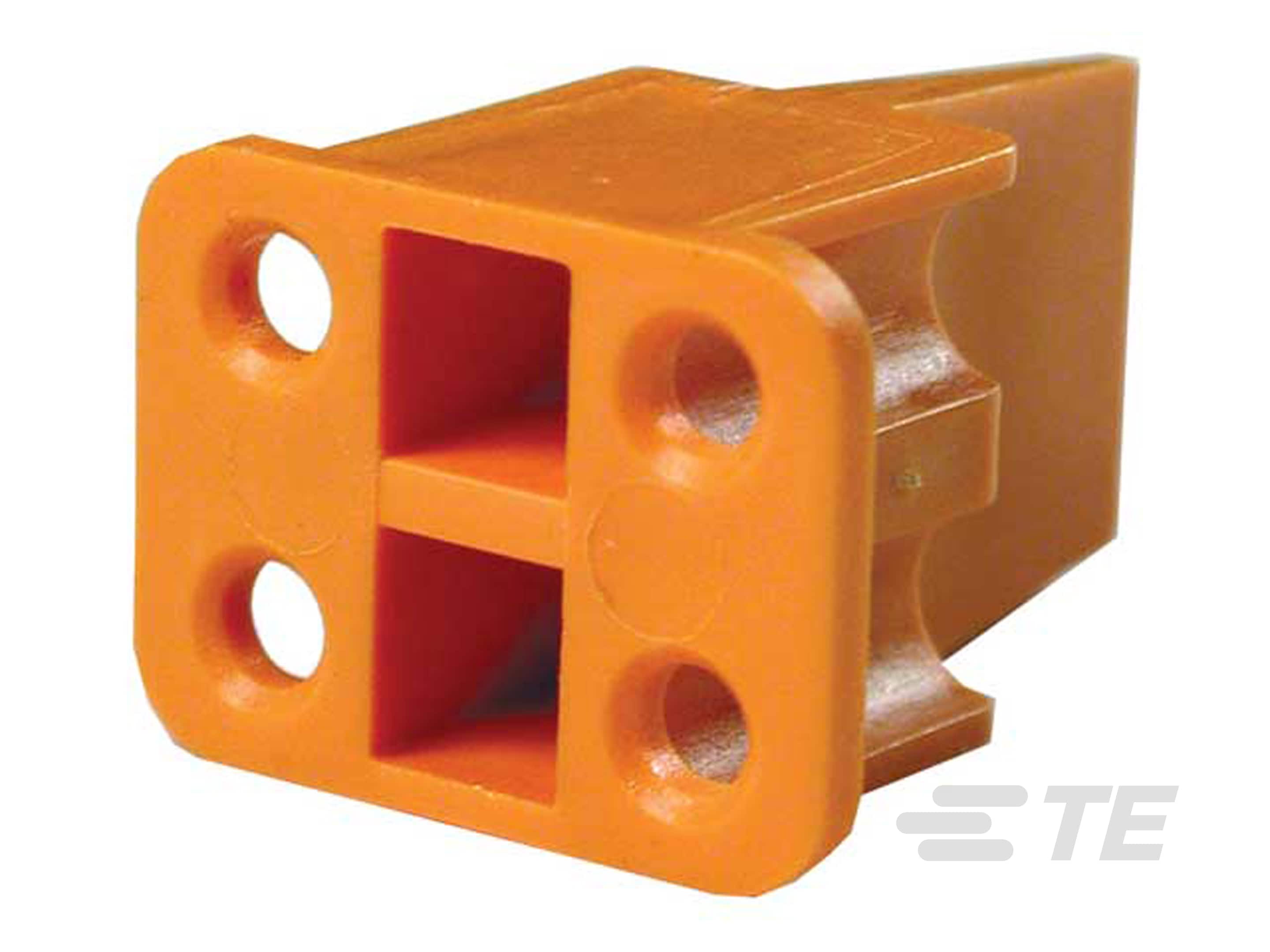 WEDGE LOCK, 4P, PLG, ORG, DTP-WP-4S