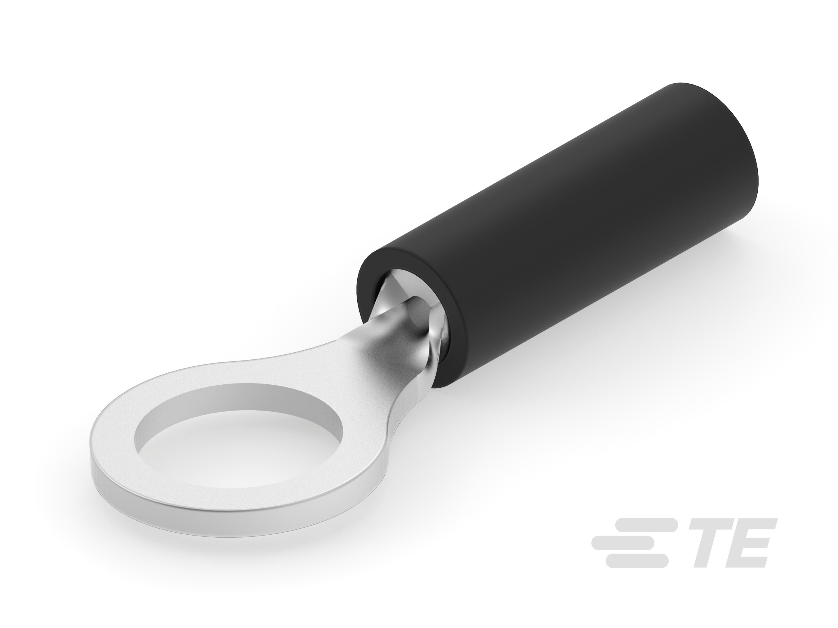 TERMINAL PIDG RING TONGUE  22 AWG  BLACK-151441
