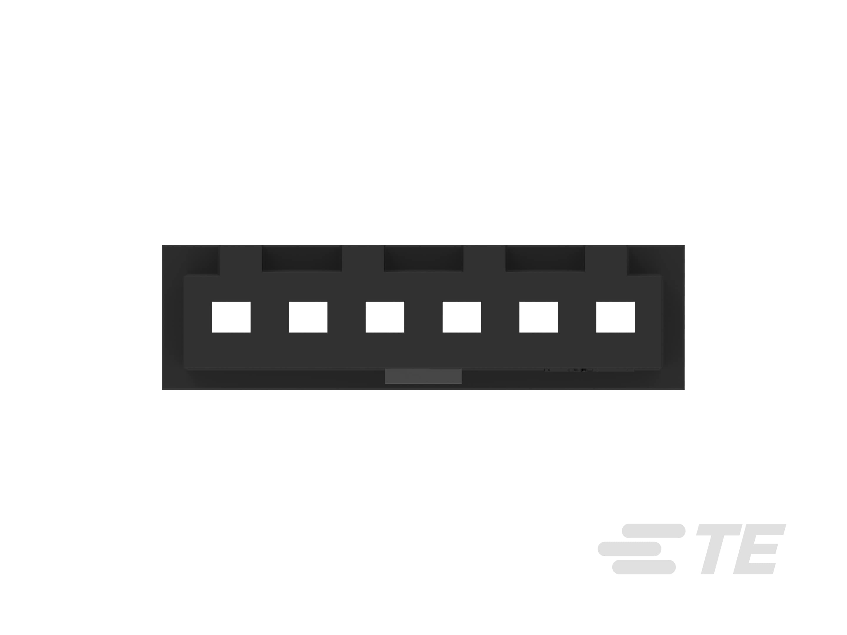 280360 : AMPMODU Standard Rectangular Connectors | TE Connectivity