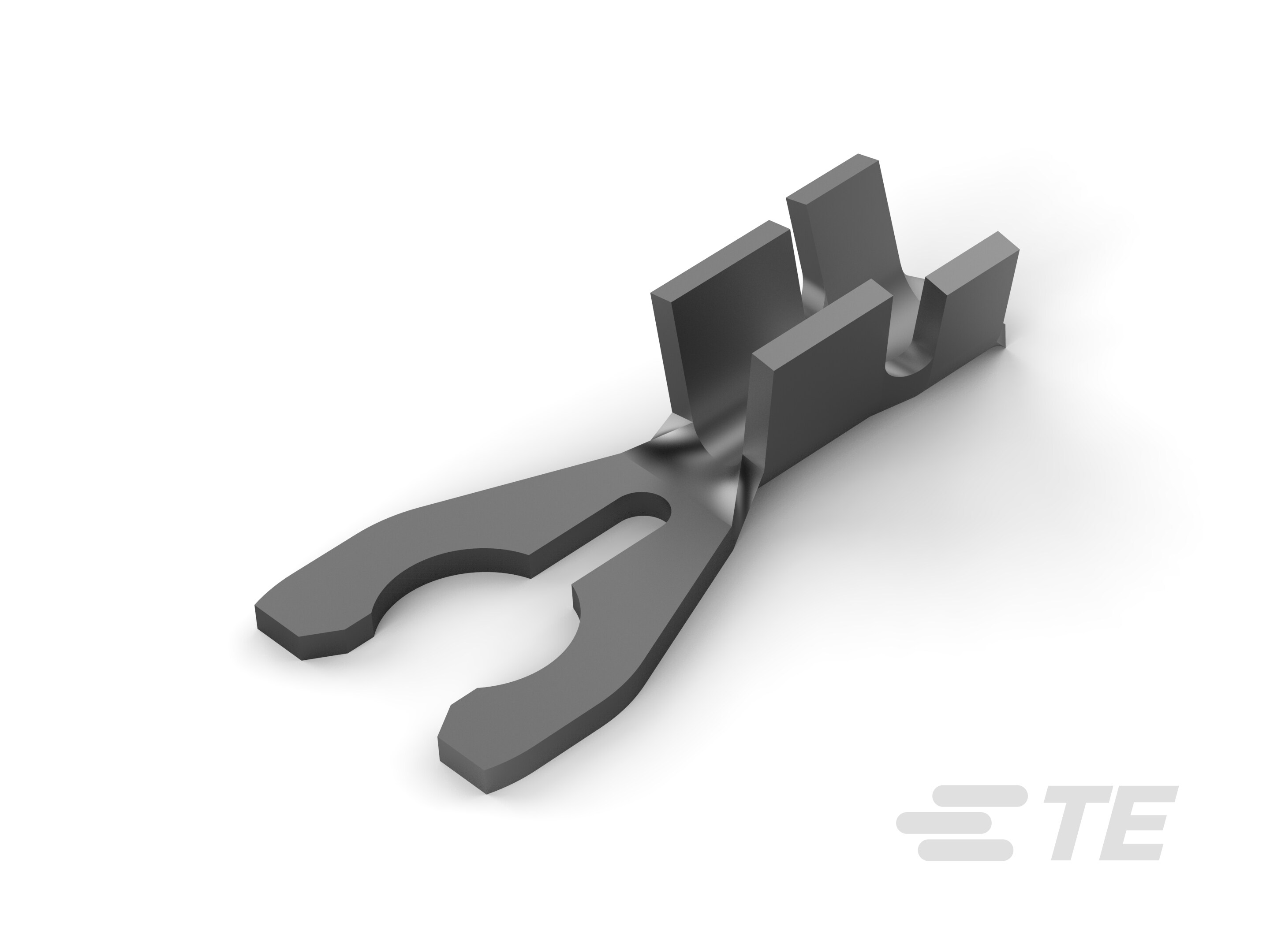 SPRING SPADE TERMINAL 18-14 AWG TPBR