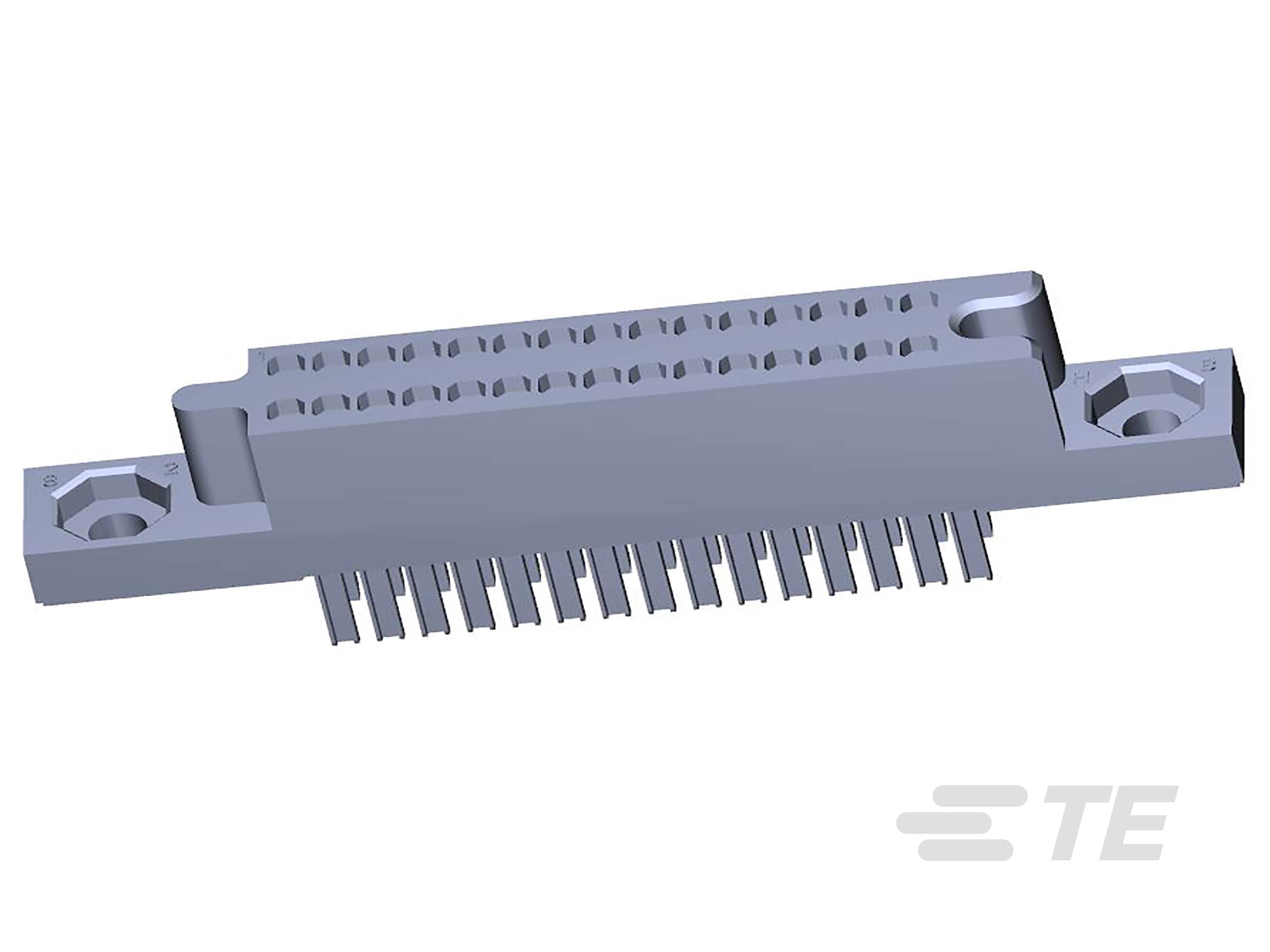 2 ROW BOX RECP 110 POS STAG-1-531129-1