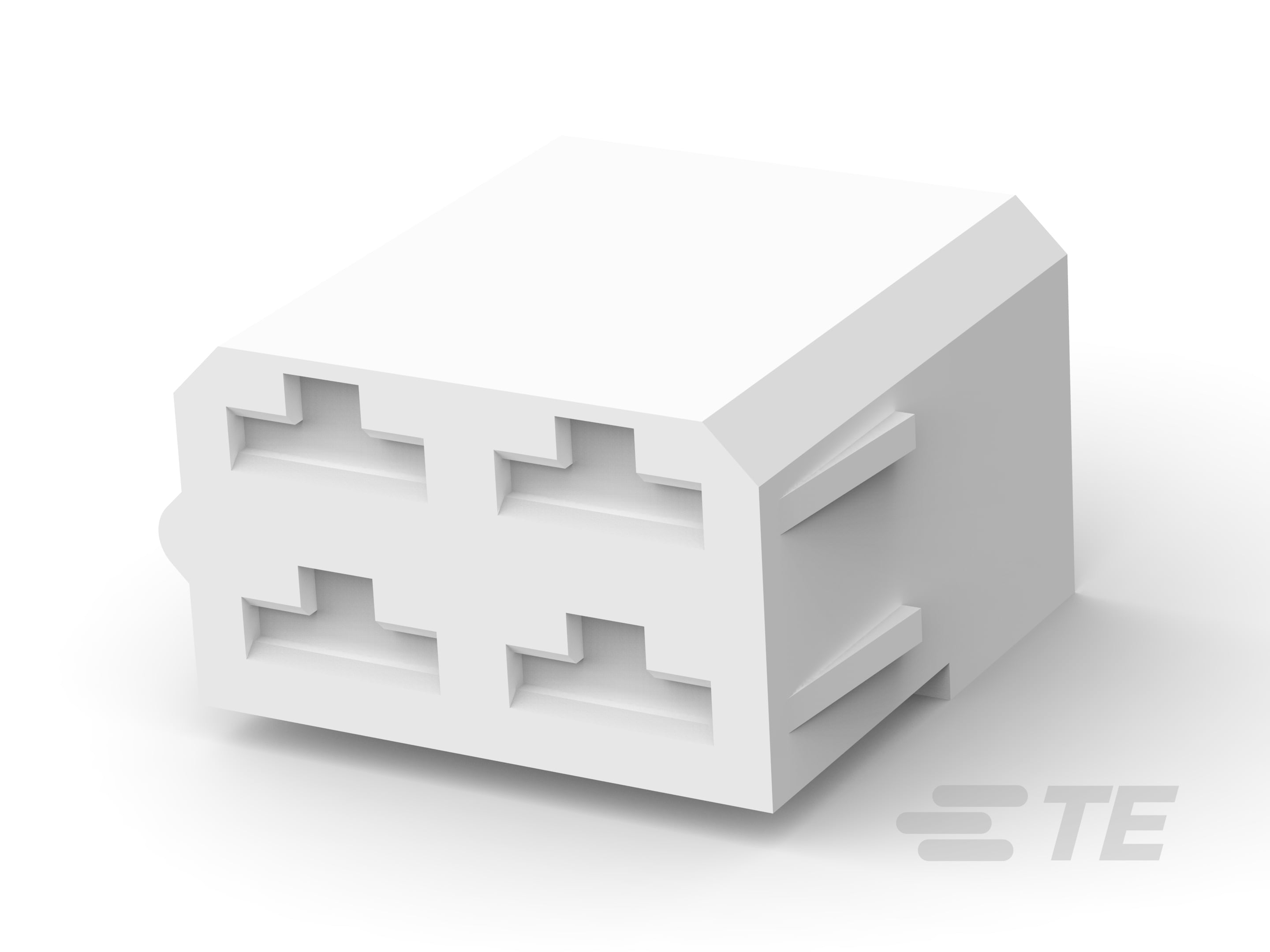 FASTON  HOUSING RECEPTACLE  NAT NYLON-880110