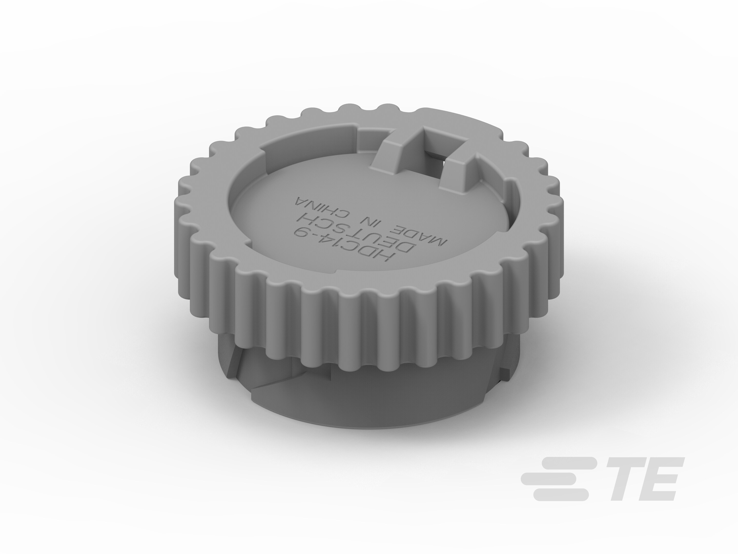 DUST CAP, 9P, PLG, GRY, HD10-HDC14-9