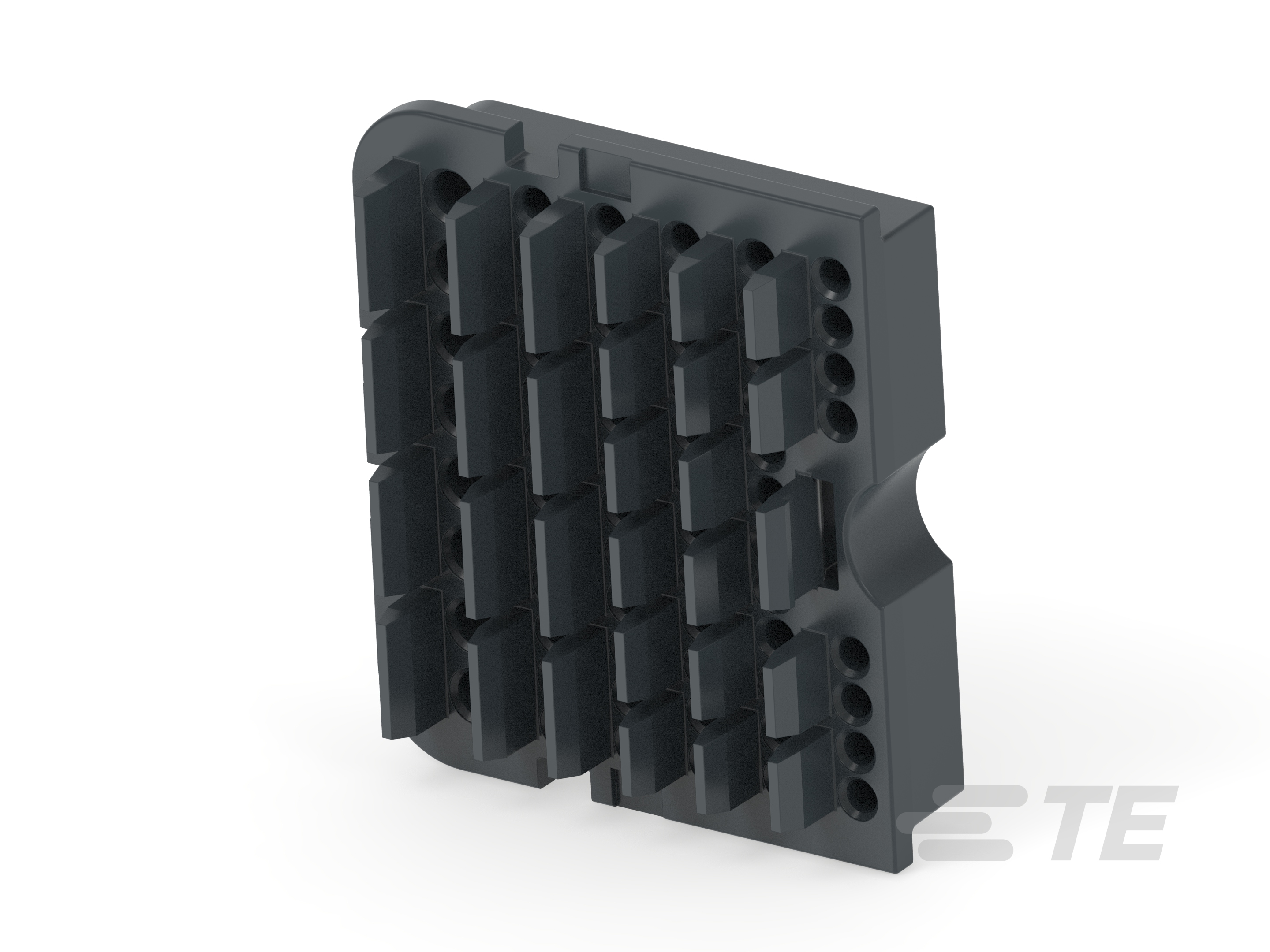 WEDGE LOCK, 128P, PLG, BLK, DRB, B-WB-64SB
