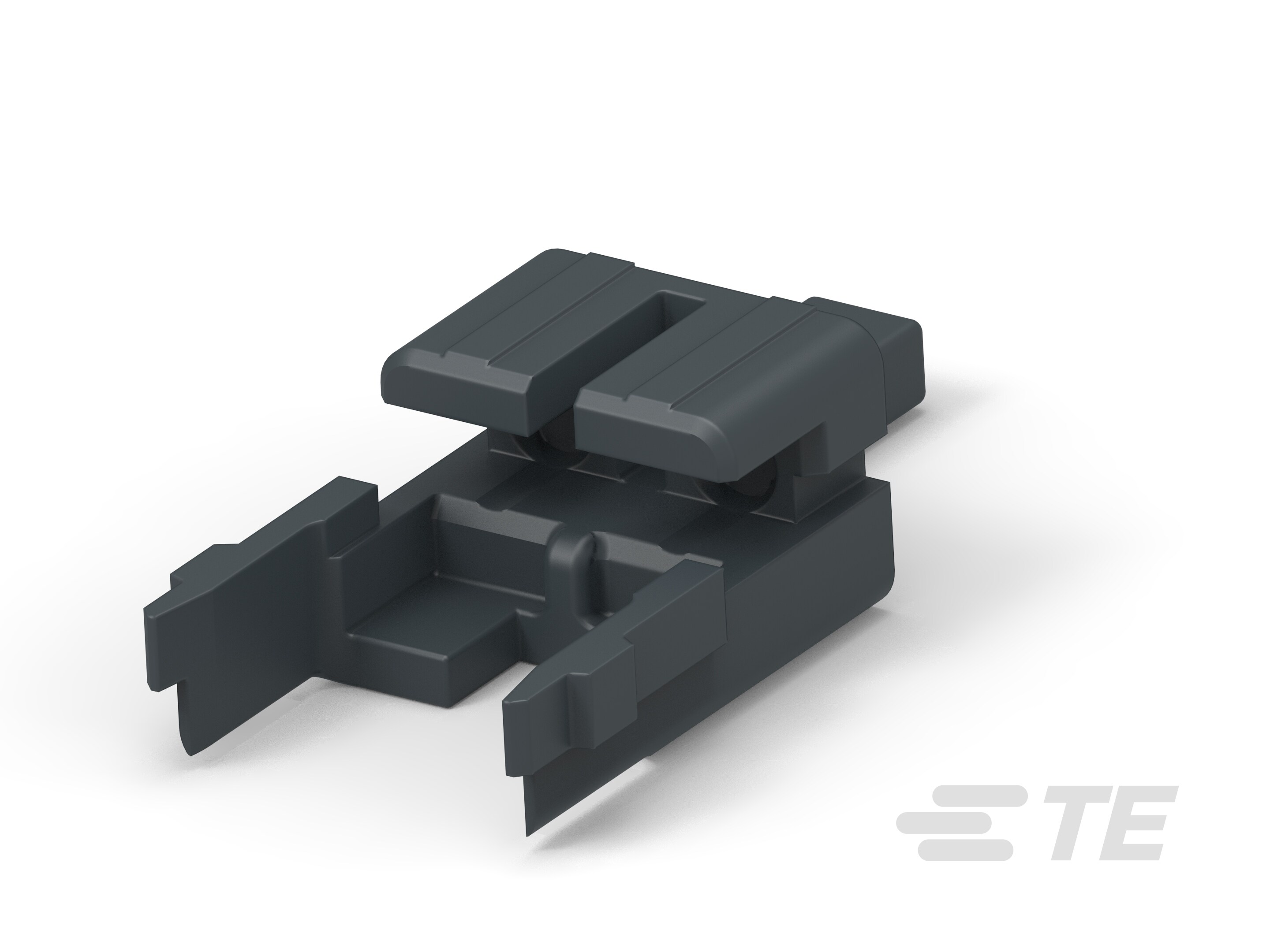 WEDGE LOCK, 2P, REC, BLK, DTMH, B-WMH-2PB