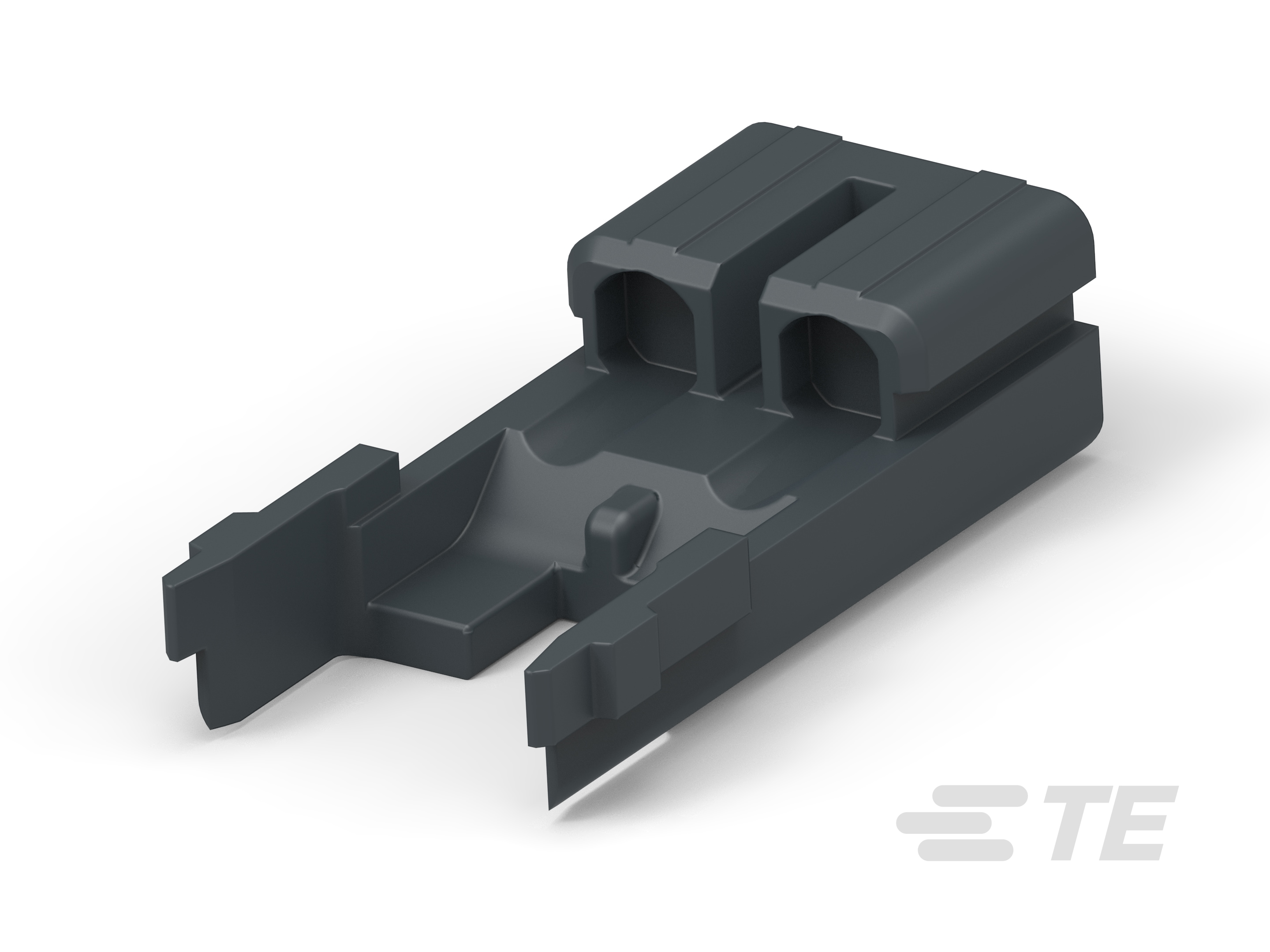WEDGE LOCK, 2P, PLG, BLK, DTMH, B-WMH-2SB