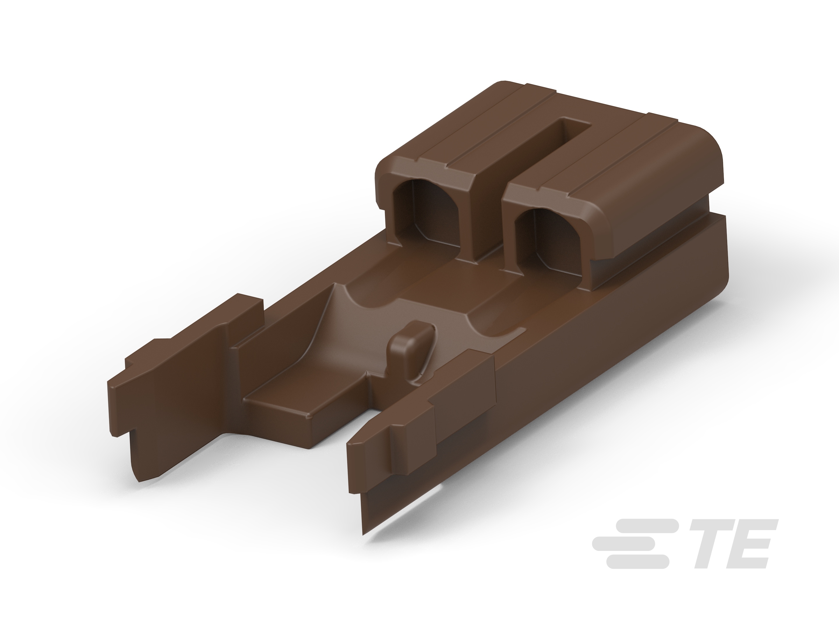 WEDGE LOCK, 2P, PLG, BRN, DTMH, D-WMH-2SD