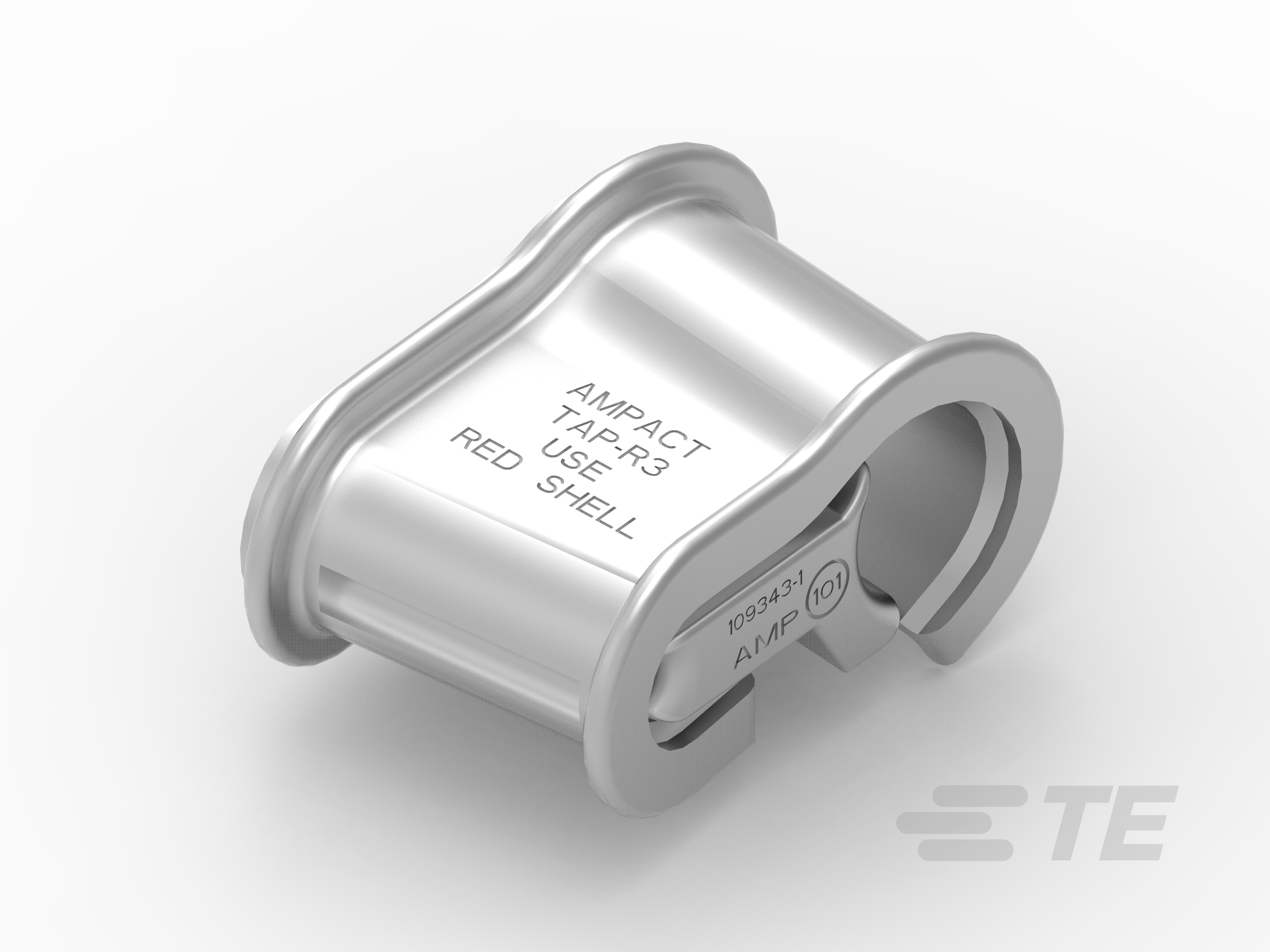 CONN, RED, ST LIGHT,TAP,AMPACT-109343-1