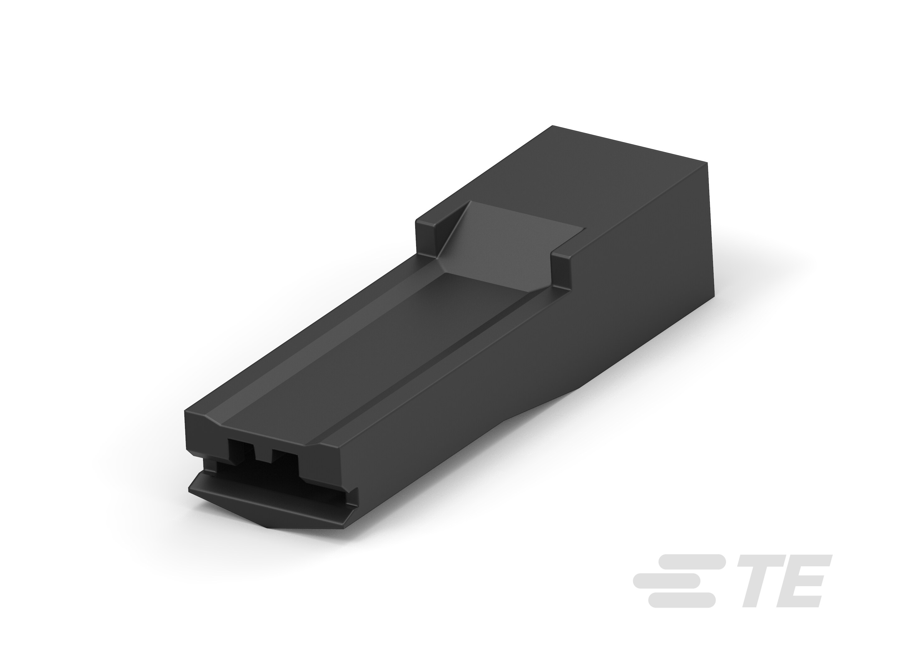 110 FASTON HSG.,REC.,1 POS,BLACK-141628-4