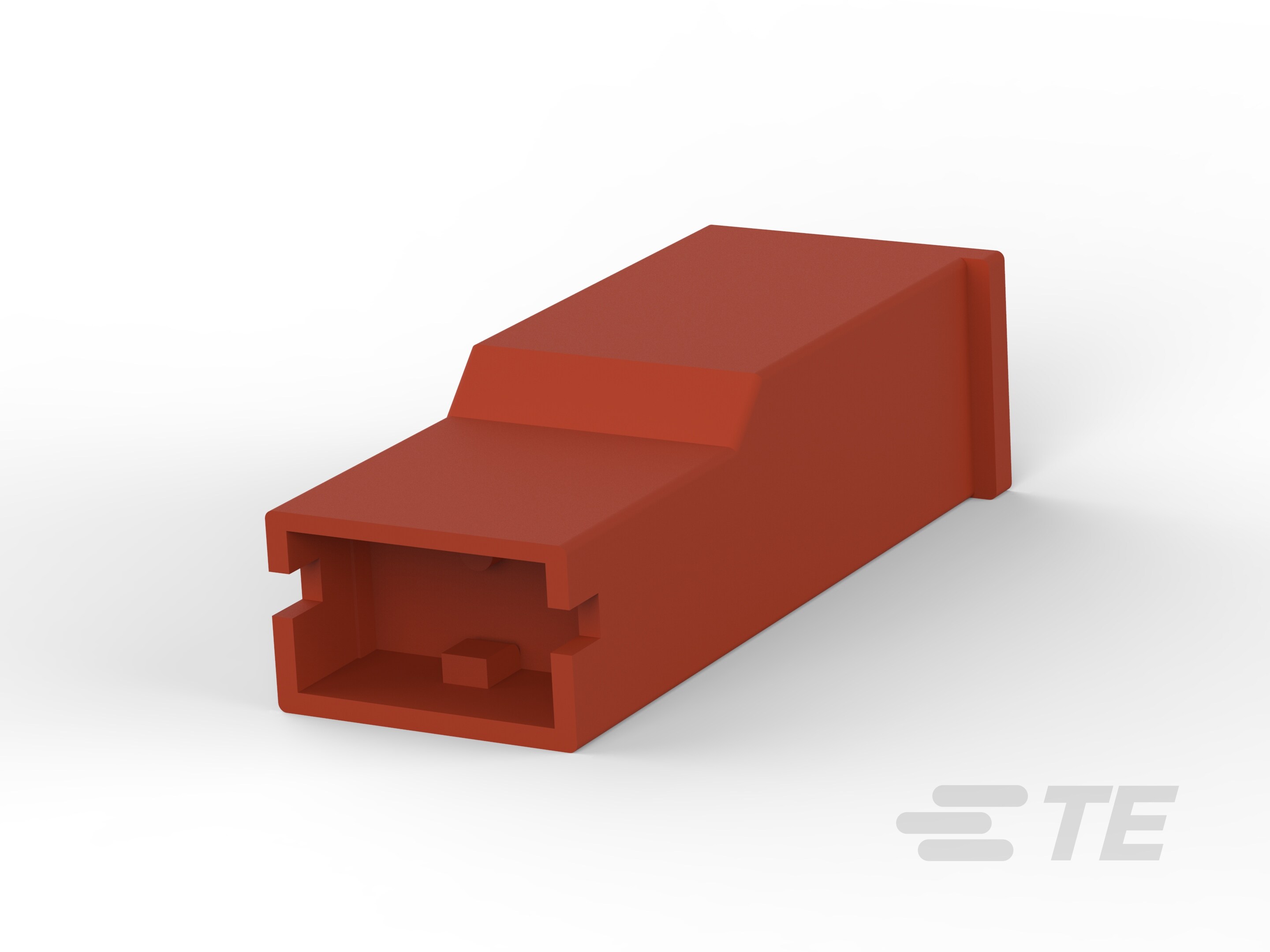 PL 250 REC HSG 1P NYLON BROWN-154719-9