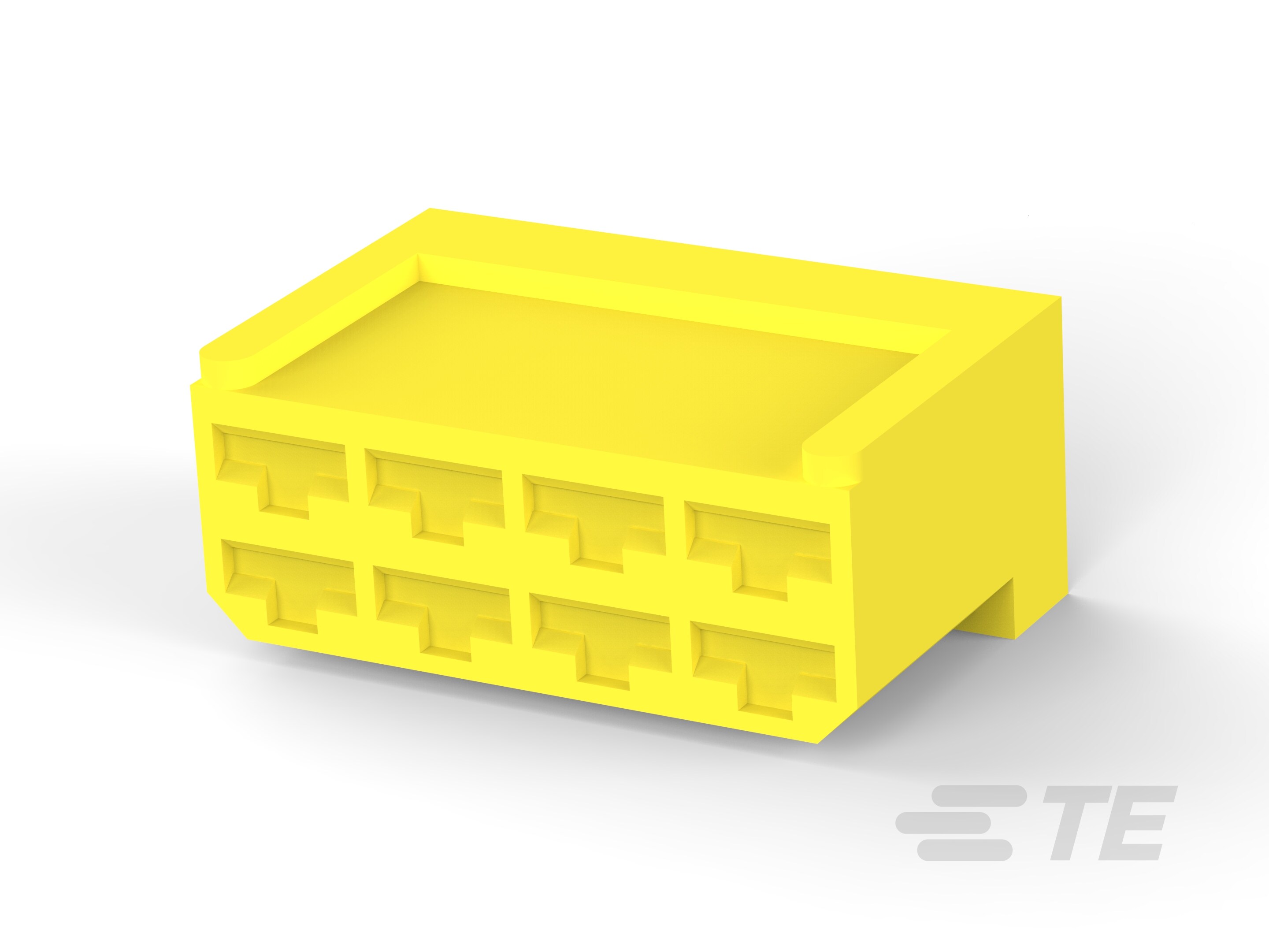 8-WAY FF 250 HOUSING REC NYLON ZYTEL 101-163007-4