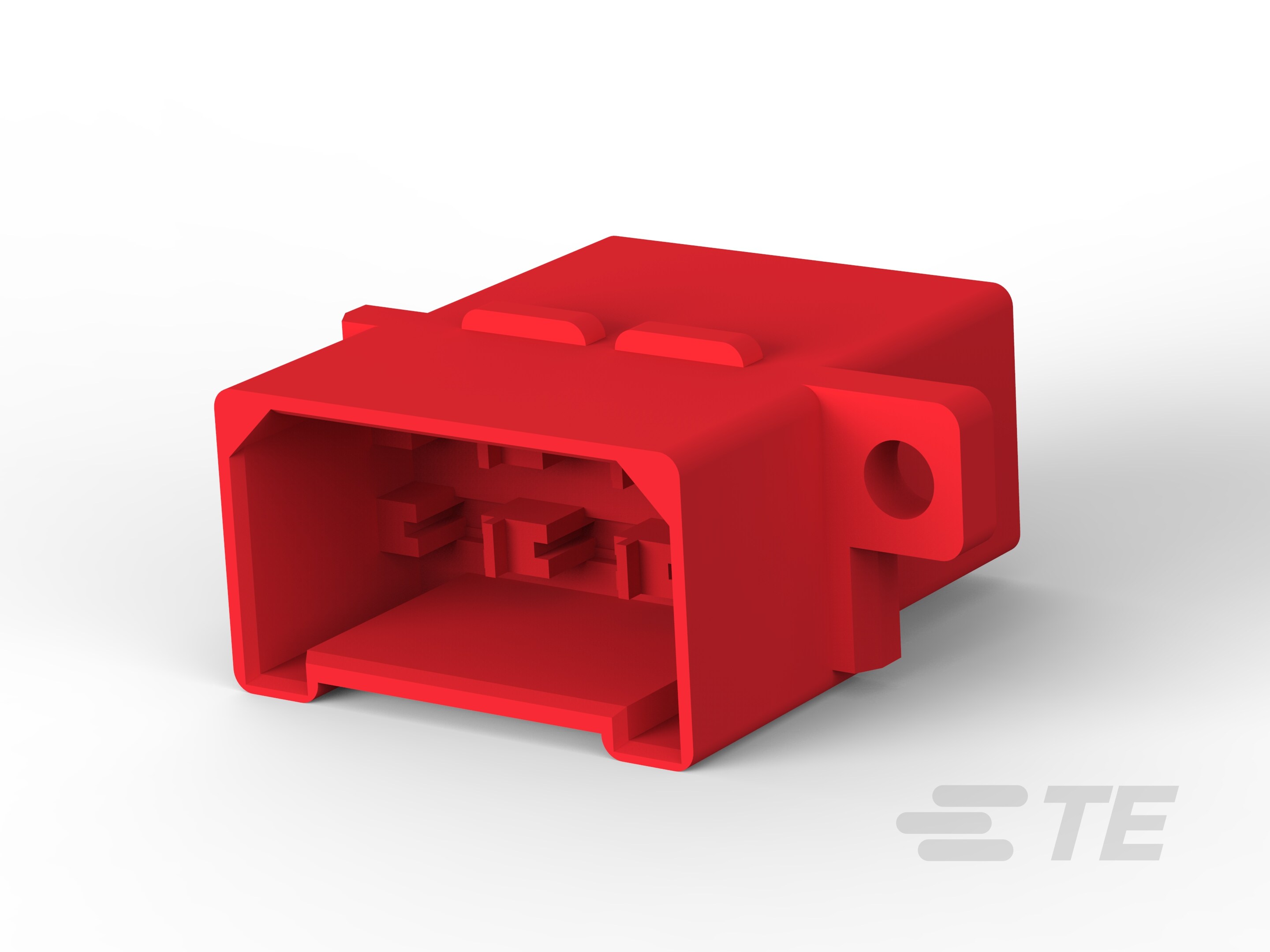 FF 250 TAB HSG 6P NYLON RED-171190-5