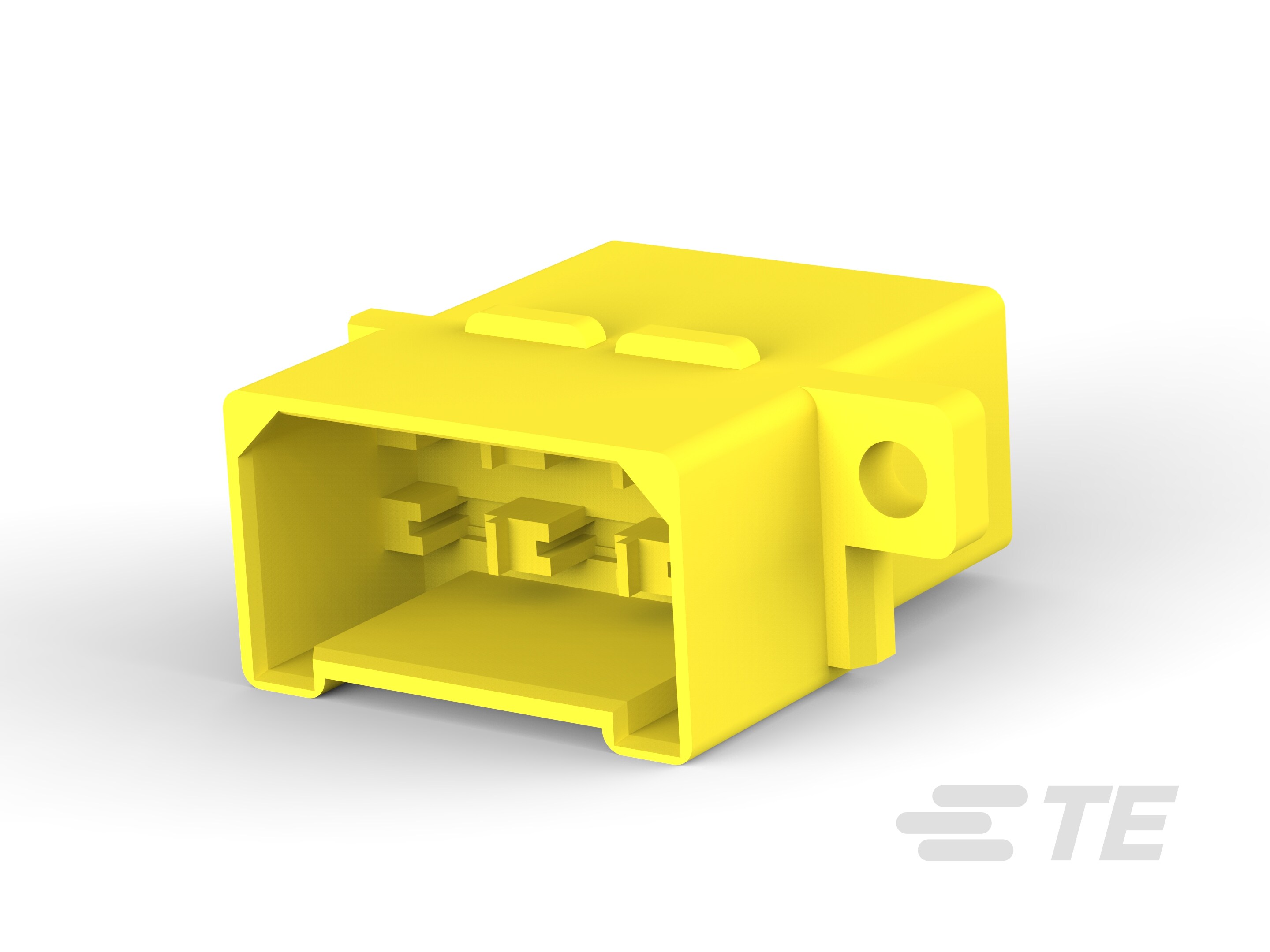 FF 250 TAB HSG 6P NYLON YELLOW-171190-6